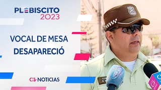 quotFUE A COMPRAR CIGARROSquot Denuncian y buscan a vocal que desapareció de mesa  Plebiscito 2023 [upl. by Filia]