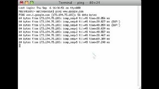 How to Ping Using the Terminal App on a Mac  Internet amp Mac Tutorials [upl. by Atteve258]