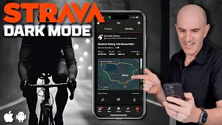 Strava DARK MODE Finally Arrives  iOS and Android [upl. by Reffineg664]