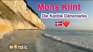 🇩🇰Møns Klint❤️dänische Kreidefelsen so atemberaubend❤️ danmark travel video [upl. by Sidnal112]