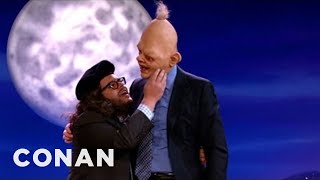 Josh Gad Recreates His Favorite quotGooniesquot Scene  CONAN on TBS [upl. by Kcub]