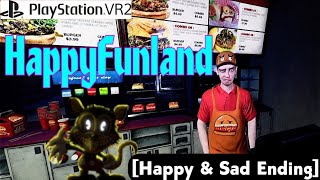 HappyFunland End with Happy Ending amp Sad Ending on PS VR2 [upl. by Ashia]