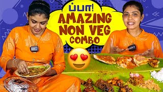 Varietyயான Non Veg Combos😍 நல்லி எலும்பு குழம்பு😋 Hemas Diary [upl. by Ahsai393]