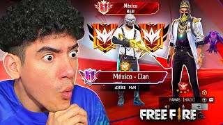 JUGUE FREE FIRE con EL JUGADOR MAS PRO del CLAN TOP 1 de MEXICO   TheDonato [upl. by Merete]