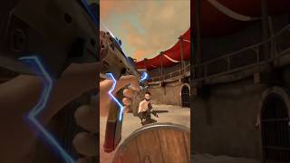 Brought an MP7 to a Sword Fight gaming vr bladeandsorceryvr swordsmanvr [upl. by Livesay]