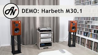 Harbeth M301 Speakers Monitor 301  Video Demonstration [upl. by Ellerey665]