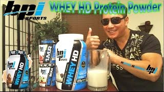 bpi Sports Whey HD Protein Powder  Milk and Cookies [upl. by Zacharias]