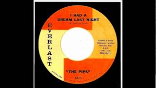 The Pips  I Had A Dream Last Night  1963 Everlast 5025wmv [upl. by Odlauso390]