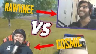 Cosmic vs rawknee  PUBG MOBILE live sniping battle [upl. by Scheider298]