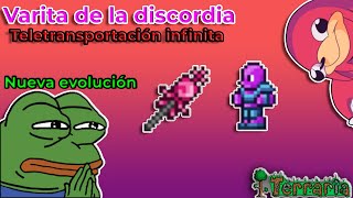 COMO ENCONTRAR LA VARITA DE LA DISCORDIA Y NUEVA EVOLUCIÓN TP INFINITO LO NUEVO DE TERRARIA 144 [upl. by Paten]