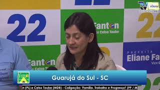 GUARUJÁ DO SUL Eleições Municipais 2024  Projeto Voto Não Tem Preço Tem Consequências [upl. by Kotto]