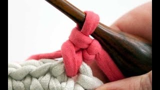 How to Crochet Standing Single Crochet [upl. by Oisorbma604]