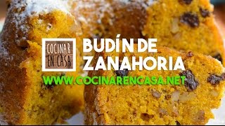 Budín de Zanahoria  Carrot Cake [upl. by Areip]