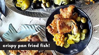 Crispy Pan Fried Fish [upl. by Stefania]