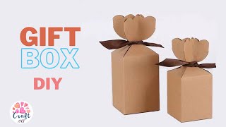 Gift box DIY  How to make Gift Wrapping  DIY Packaging idea [upl. by Itsyrc]