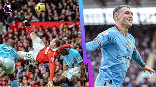 Manchester derby moments but they get increasingly more ICONIC [upl. by Hitt756]