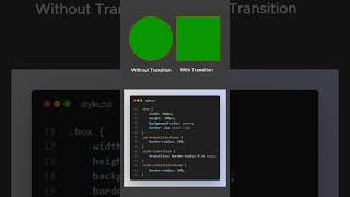 CSS Transition html ccs css3 csstransition webdesign frontend webdevelopment csstips [upl. by Adekahs74]