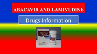 ABACAVIR AND LAMIVUDINE  Generic NameDrug class Brande  Precautions How to use Side Effects [upl. by Lakin]