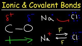 Ionic Bonds Polar Covalent Bonds and Nonpolar Covalent Bonds [upl. by Ferwerda]