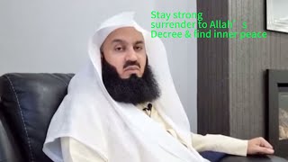 Stay strong surrender to Allah’s Decree amp find inner peace fyp prayers viral foryou allah [upl. by Milman]