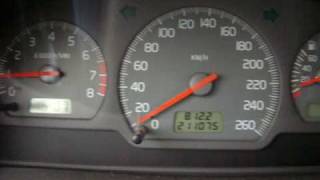 volvo s40 20tauto acceleration 0140kmh [upl. by Trubow524]