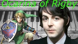 Eleanor Rigby  Theme from Zelda Ocarina of Rigby  Piano improvisation reharmonization groove [upl. by Aggappora101]