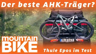 Thule Epos 2 im Test So gut ist der HighEndFahrradträger für EMTB EBike amp Co [upl. by Lieberman]