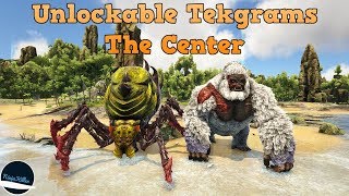 Unlockable Tekgrams on The Center Ark Survival Evolved Xbox one PC PS4 Ninjakiller [upl. by Joeann]