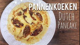 Dutch Pancakes Recipe PANNENKOEKEN [upl. by Jaclin]