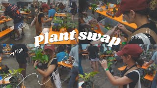 Come with me to another PLANT SWAP in Houston Tx Ven conmigo a mi 2do intercambio de plantas [upl. by Akeber]