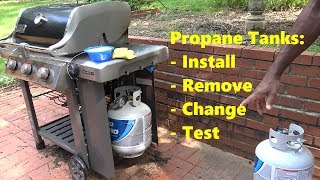 How To Connect A Propane Tank To Your Gas Grill  Weber Grills [upl. by Ripleigh441]