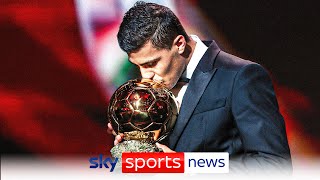 Manchester City midfielder Rodri wins Mens Ballon dOr award [upl. by Vincent]