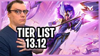 COSA GIOCO  Tier List 1312  League of Legends [upl. by Gignac]