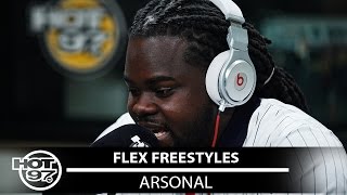 Arsonal Freestyles on Flex  Freestyle054 [upl. by Dnaleel]