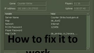 How to fix hldsexe on new 2013 cs16 server  Tutorial [upl. by Arreit807]