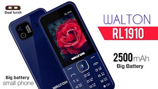 WALTON RL1910  big battery small phone  1000 under keypad mobile  double touch phone  JSR tech r [upl. by Aurea]