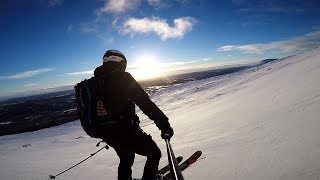 Off piste skiing in Trysil 2019 [upl. by Zacharie]