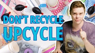 Whats the difference between recycling and upcycling [upl. by Norrie]