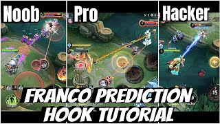 FRANCO PREDICTION HOOK TUTORIAL 2023 Learn all this in 5 Minutes  MOBILE LEGEND BANG BANG [upl. by Lathrop]