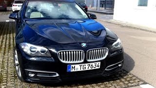 2014 BMW 525d F10 Facelift Test Drive [upl. by Lasala]