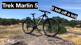 Trek Marlin 5 vs EasyIntermediate Trail Howd it do [upl. by Shanan]