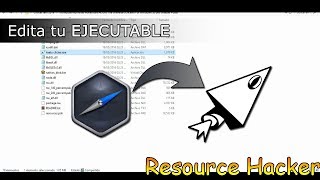 Edita tu ejecutable  Tutorial Resource Hacker [upl. by Nirehtak]