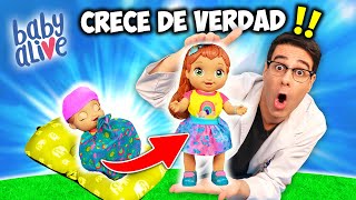 ABRO EL JUGUETE BEBÉ QUE CRECE DE VERDAD ¿Qué Hay Dentro de Baby Alive Baby Grows Up [upl. by Koy]