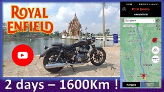 Royal Enfield Super Meteor 650 Epic Journey using Tripper Navigation Part 1 [upl. by Htilil]