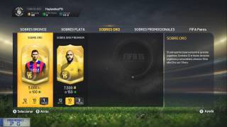 FIFA 15 versión normal o ultimate team edition [upl. by Dayle]