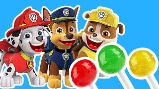 Paw Patrol  la PatPatrouille PAW Patrol Brasil Chase skye marshall Zuma sweet candy [upl. by Eelatan129]