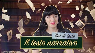 Il testo narrativo  Tipi di testo [upl. by Eartha]