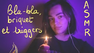 Blabla  briquet et triggers ASMR🤫🌜😴 [upl. by Ninaj]