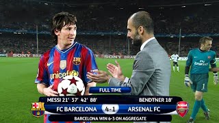 Pep Guardiola will never forget Lionel Messis performance in this match [upl. by Bergess]