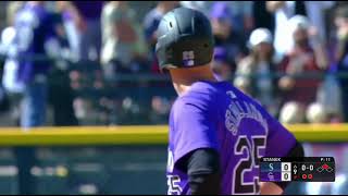 Jacob Stallings Has WalkOff Home Run Taken Away Due to Fan Interference [upl. by Anitsyrc]